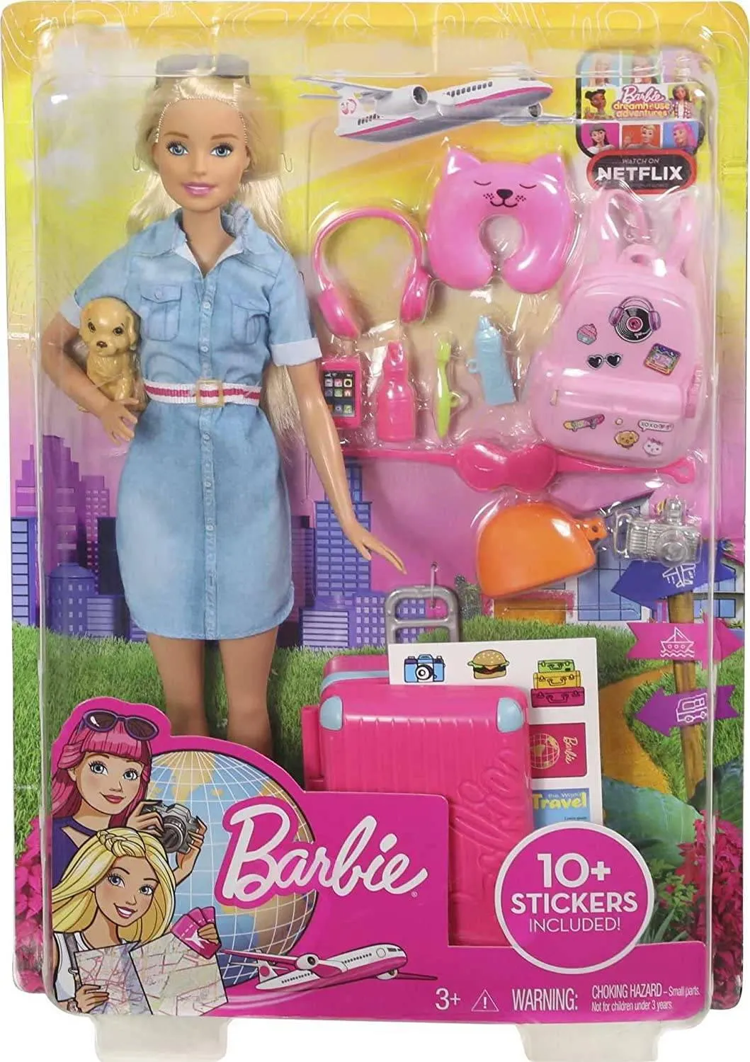 Barbie Travel Doll FWV25