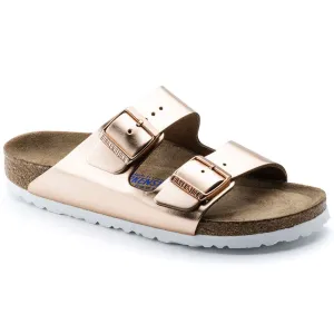 Birkenstock Arizona Soft Footbed - Copper Metallic 952091