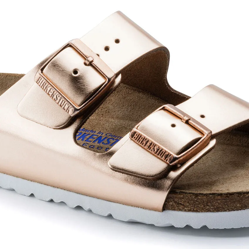 Birkenstock Arizona Soft Footbed - Copper Metallic 952091