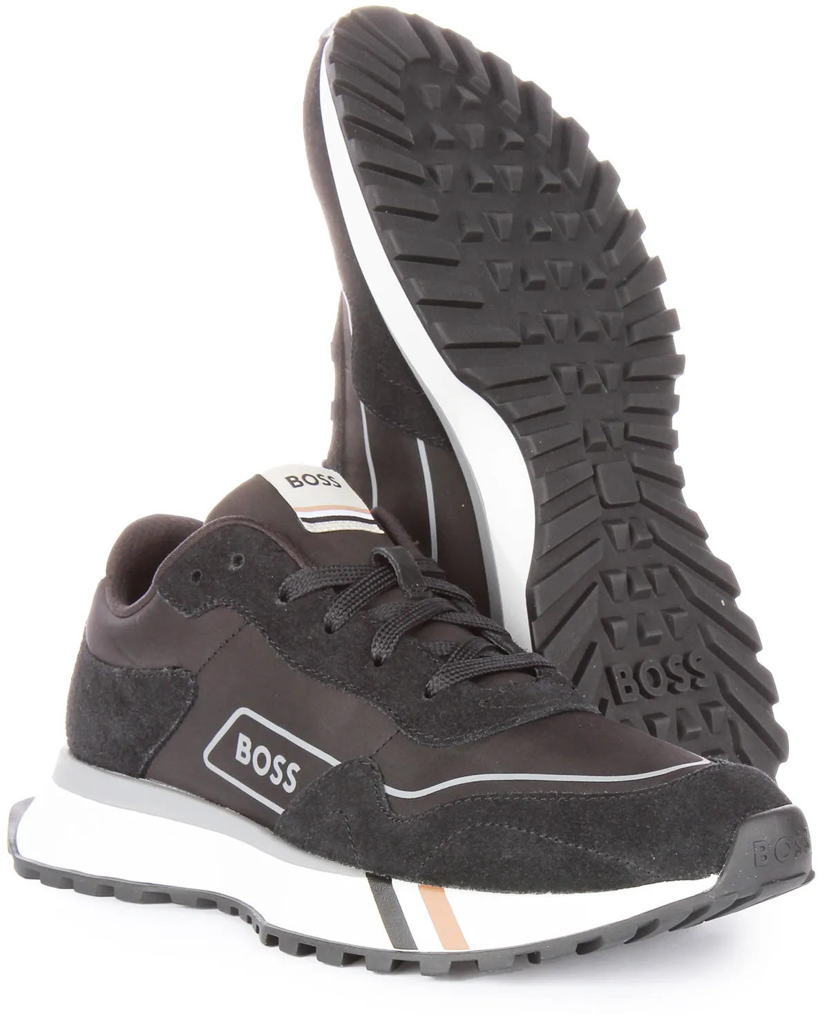 Boss Jonah Runner Sdtx In Black For Men