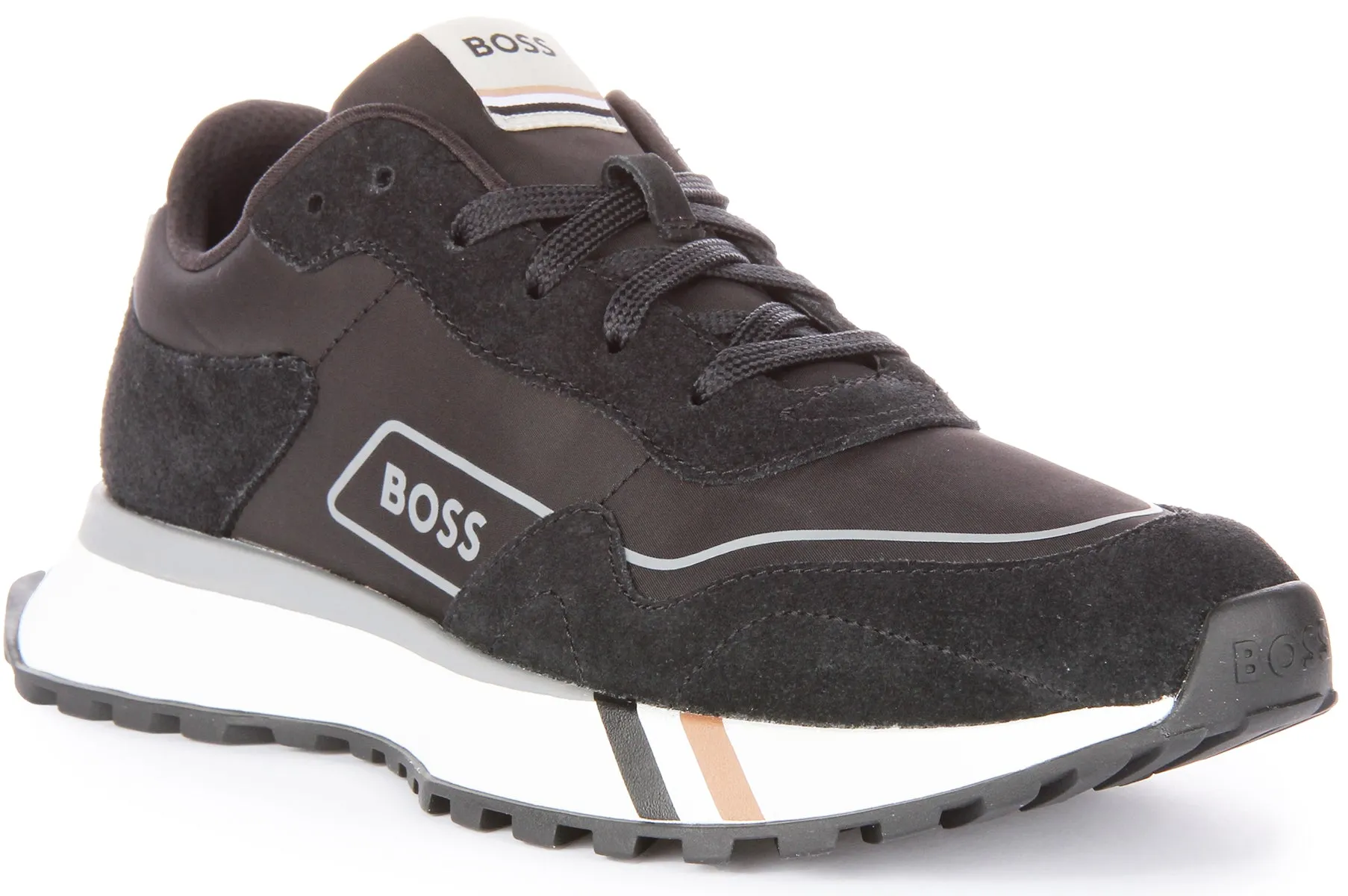 Boss Jonah Runner Sdtx In Black For Men