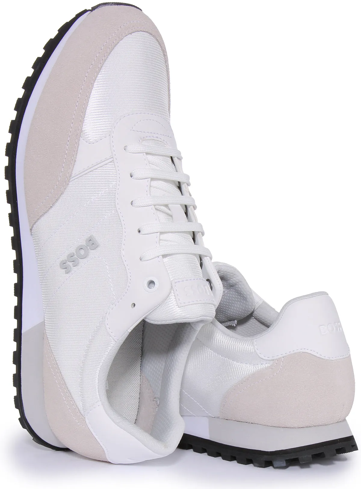 Boss Parkour L Runner In White For Men