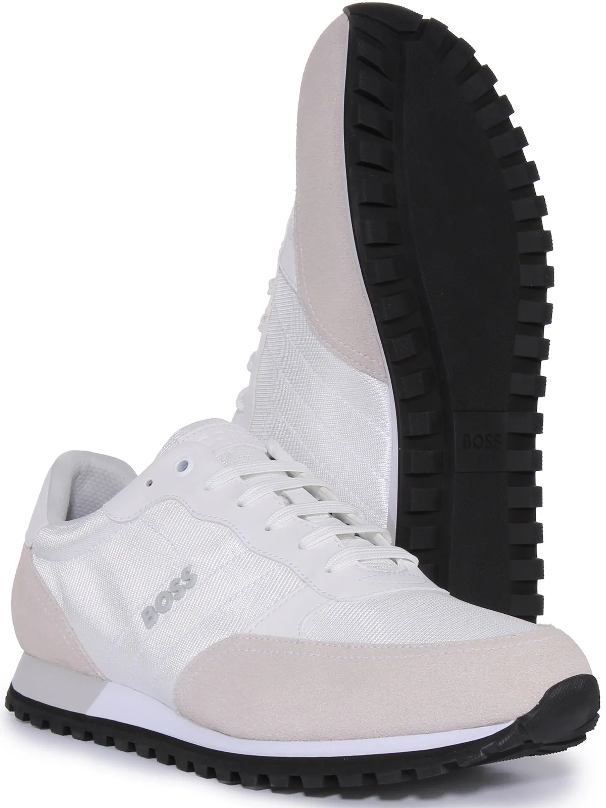 Boss Parkour L Runner In White For Men