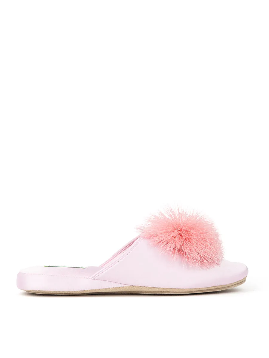 Cathy Satin Slipper