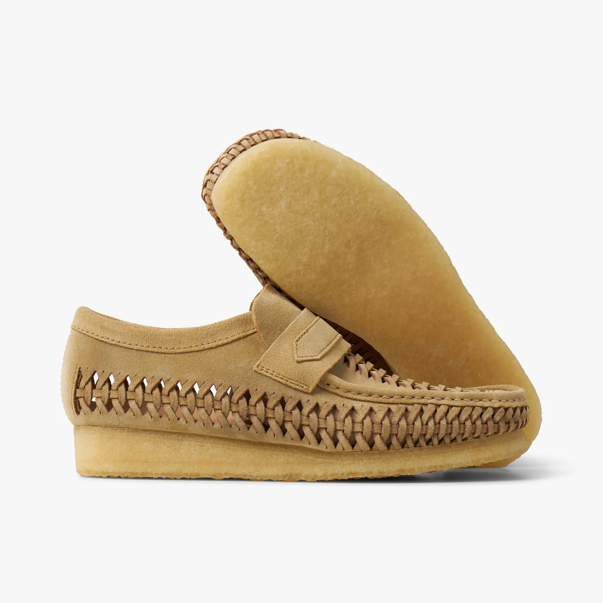 Clarks Originals Wallabee Weaver / Maple Suede