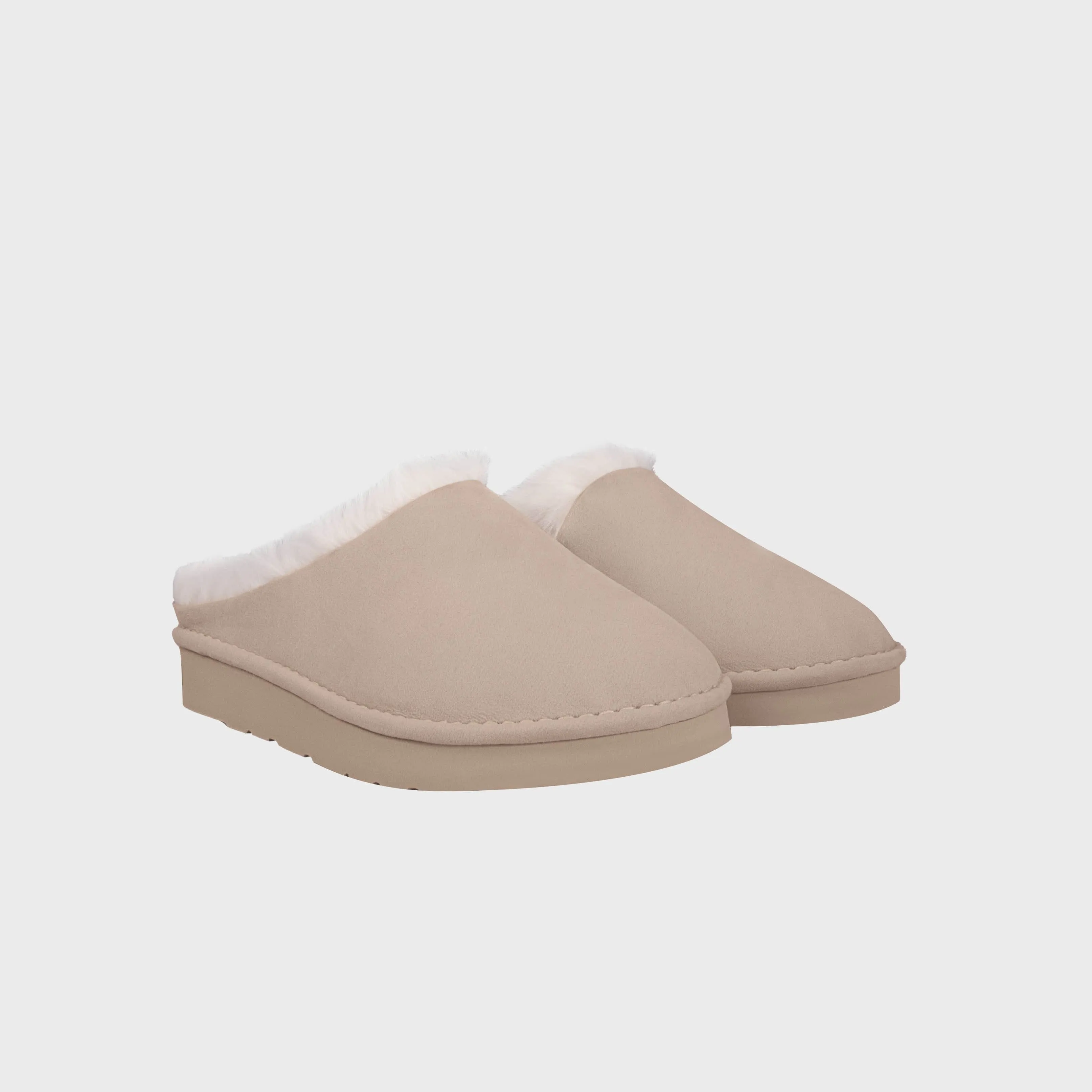 Classic Unisex Vegan Faux Fur Lined Slippers | Multiple Colours