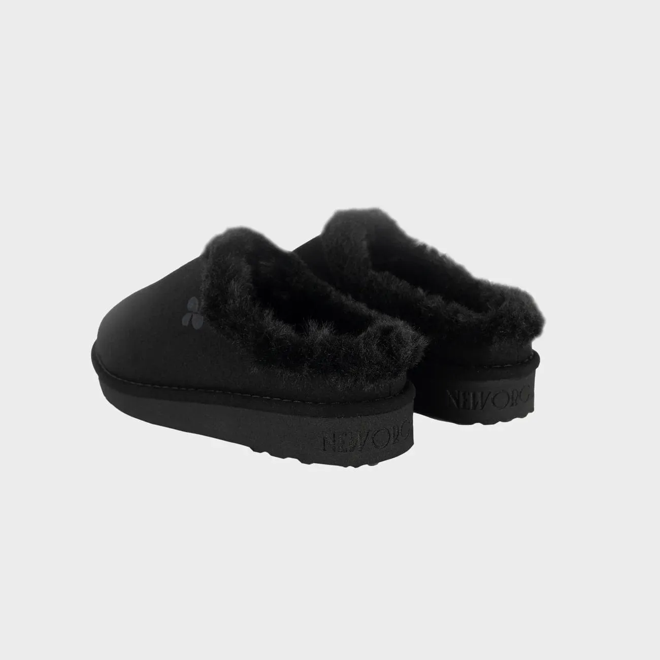 Classic Unisex Vegan Faux Fur Lined Slippers | Multiple Colours