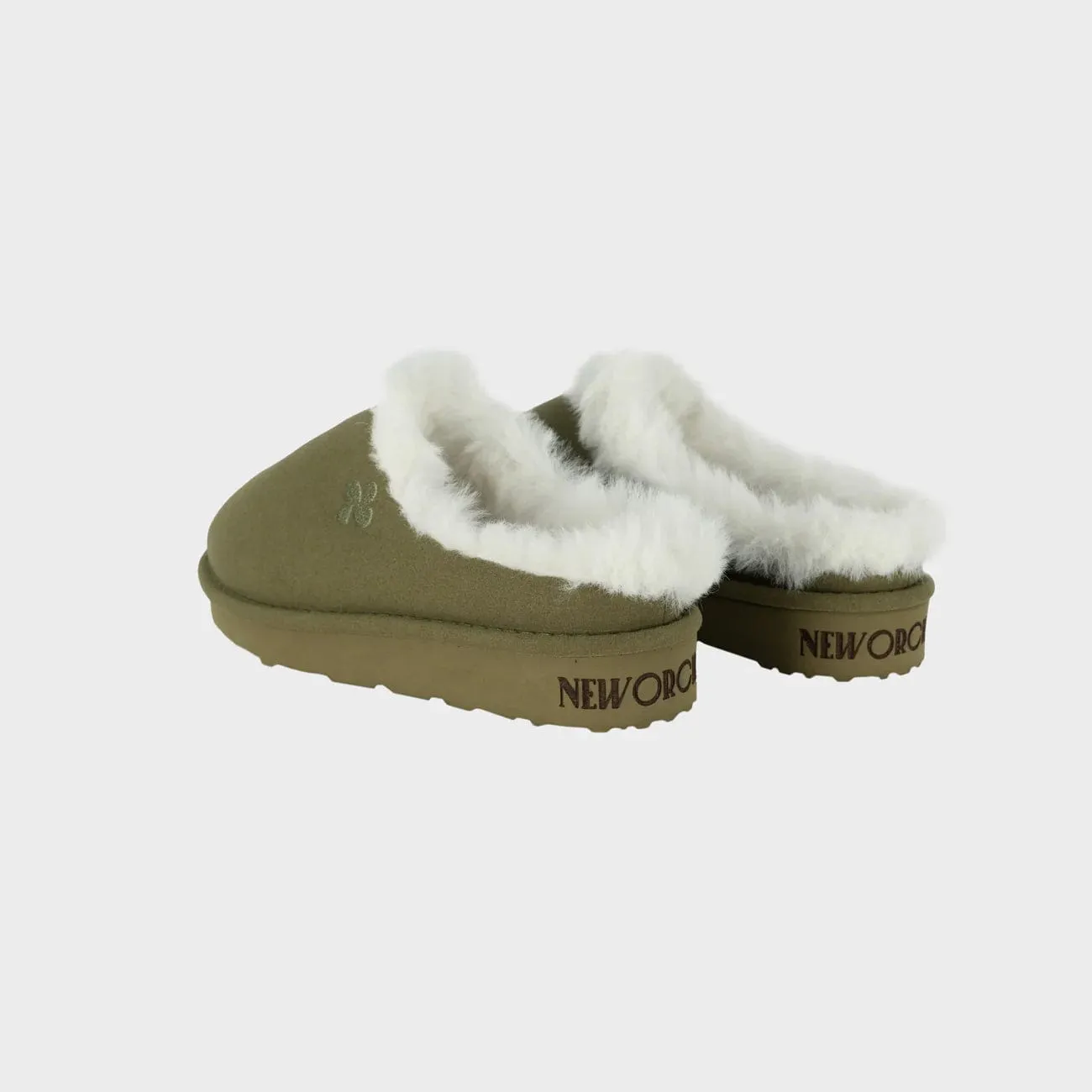 Classic Unisex Vegan Faux Fur Lined Slippers | Multiple Colours