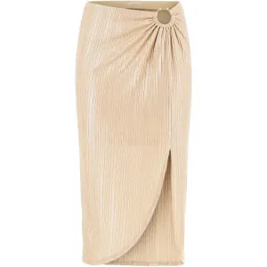 Cristina Midi Skirt - Zand