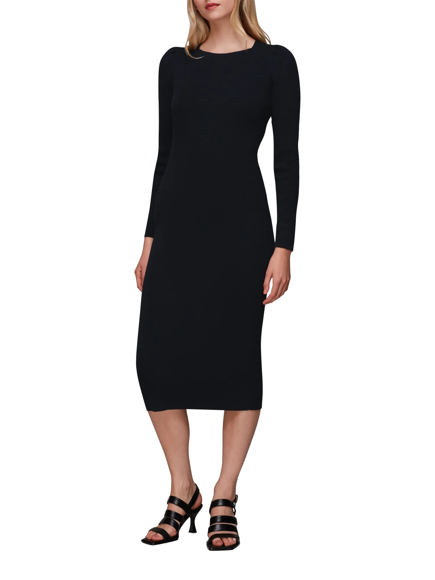 Cut Out Twist Knitted Dress