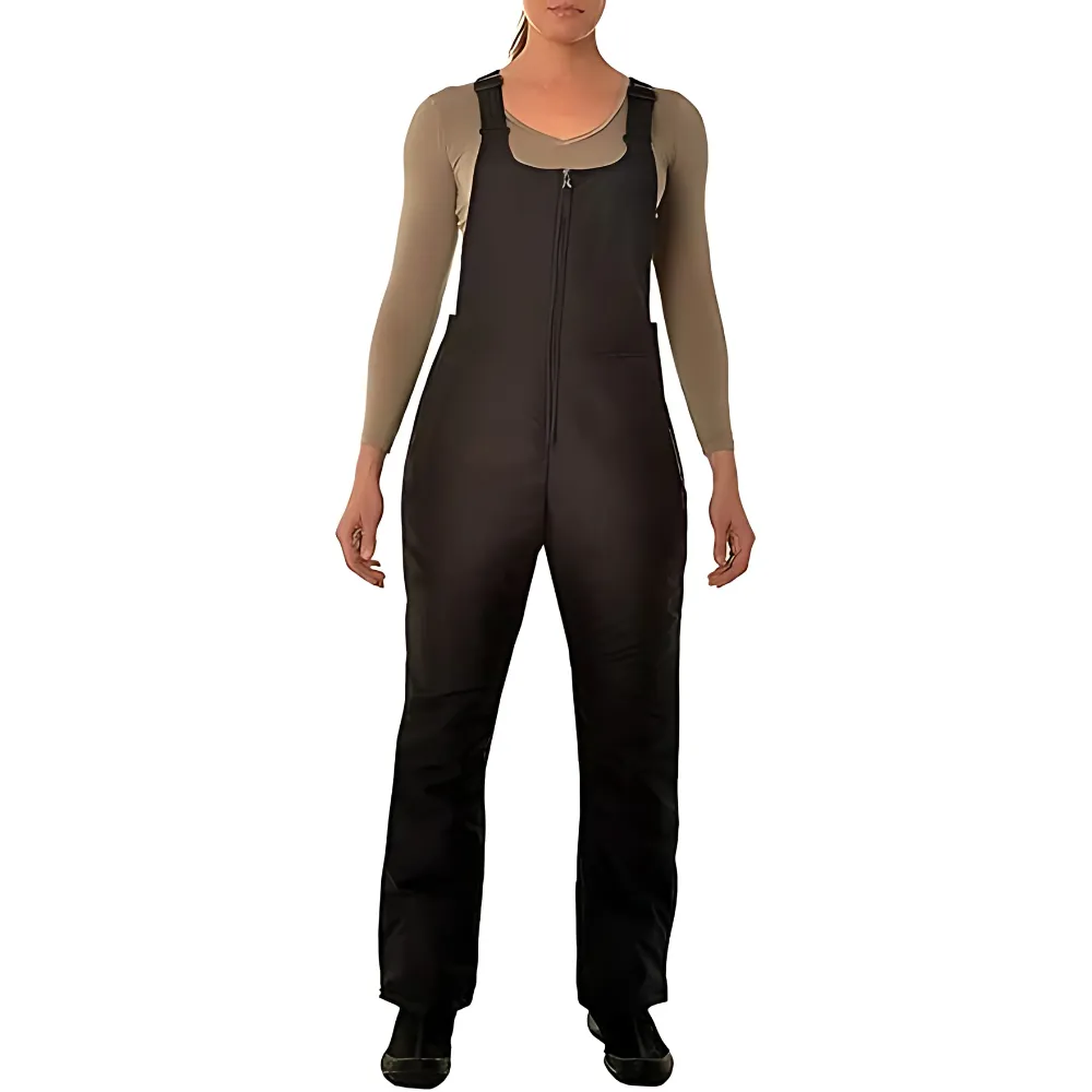 Insulated Bib Overalls With Pockets For Cold Weather