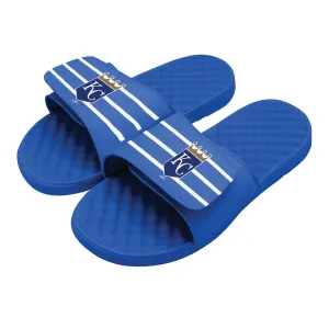 Kansas City Royals Stripes Slides