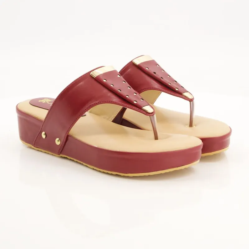 Maroon Formal Women Slippers