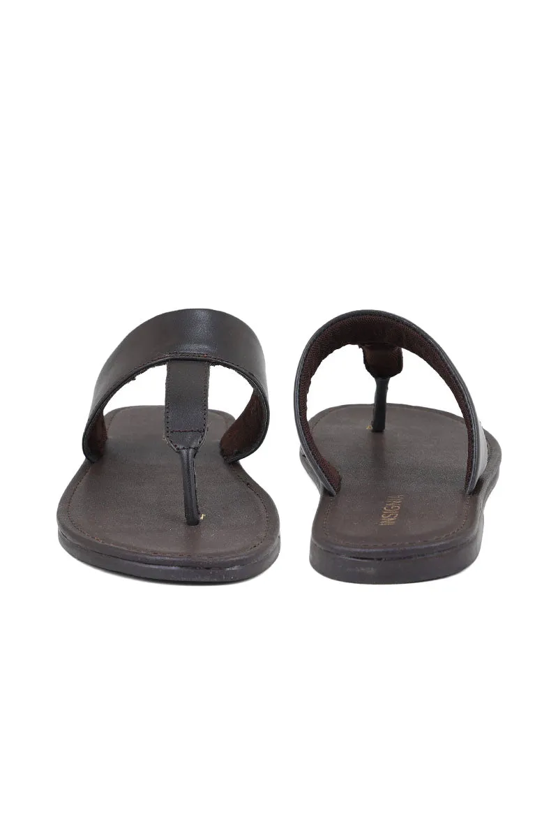 Men Casual Slipper M18040-Brown