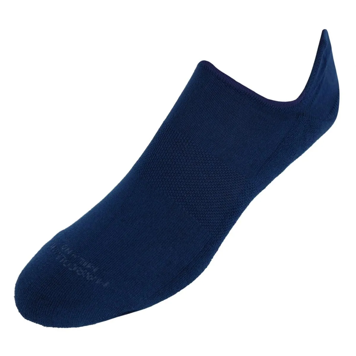 Men's Cushioned Solid Colored Invisible Sneaker Sock (1 Pair)