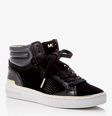 Michael Michael Kors Kyle Perforated High Top Sneakers