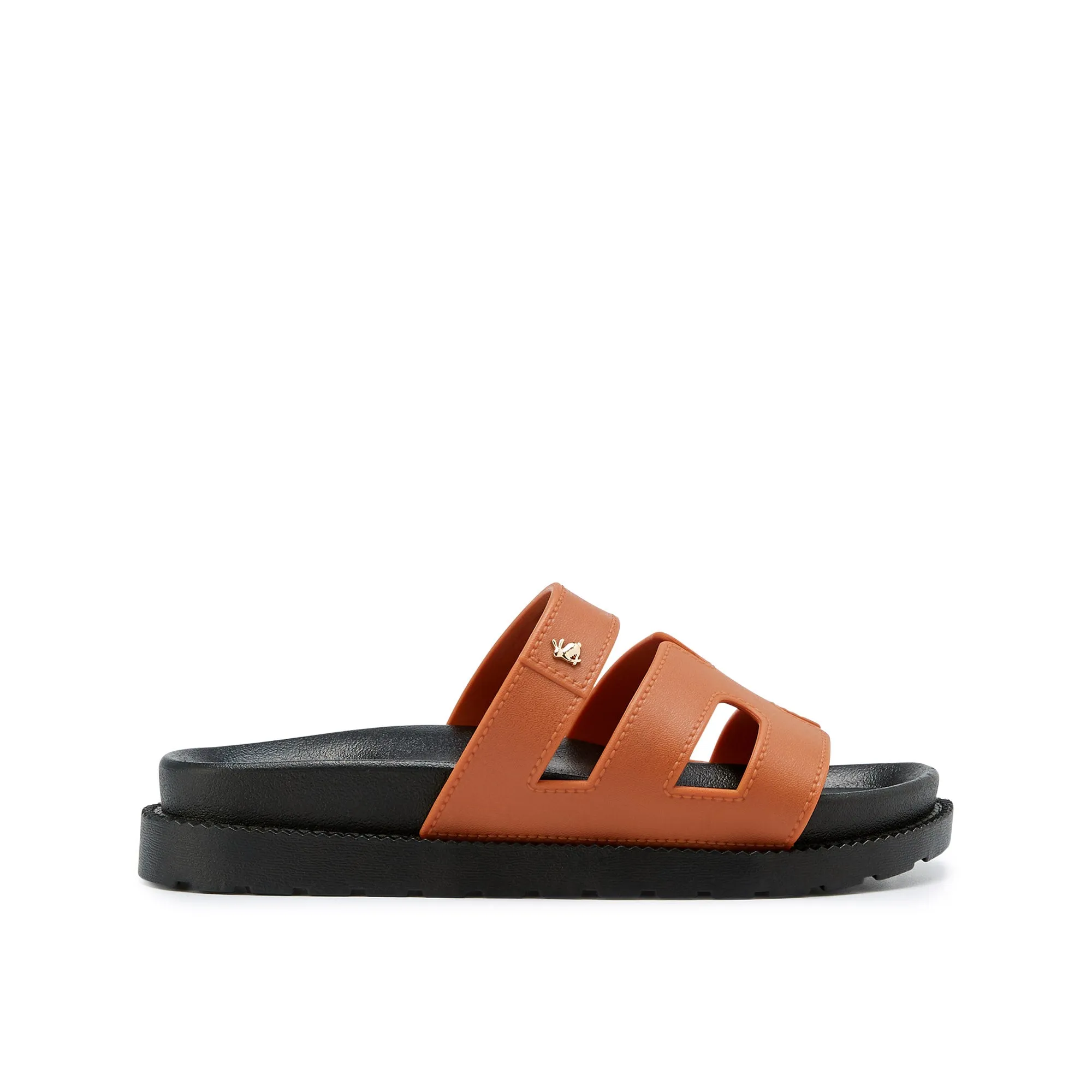 Sena Plain Sandals Brown