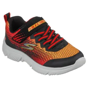 Skechers Boys Trainers Go Run 650 Norvo Black Red