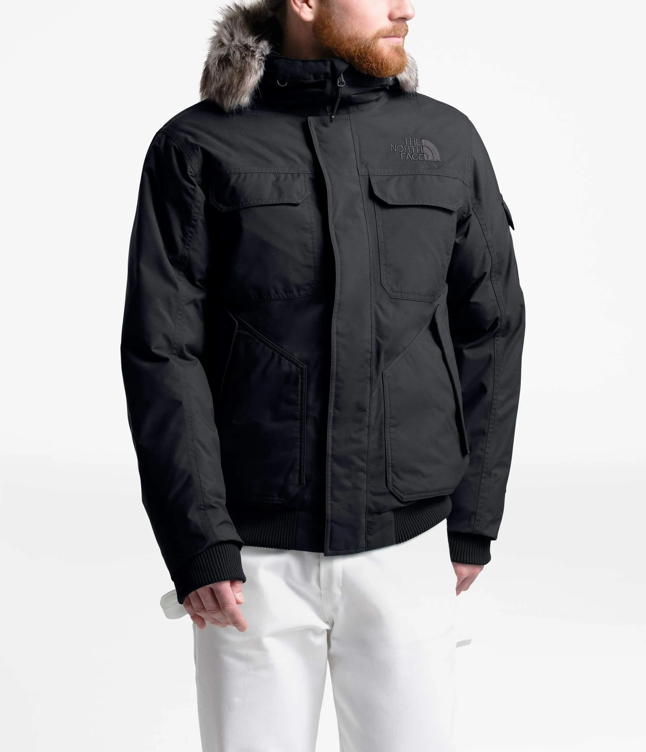 The North Face Men's Gotham Jacket III, TNF Black/TNF Black, Large