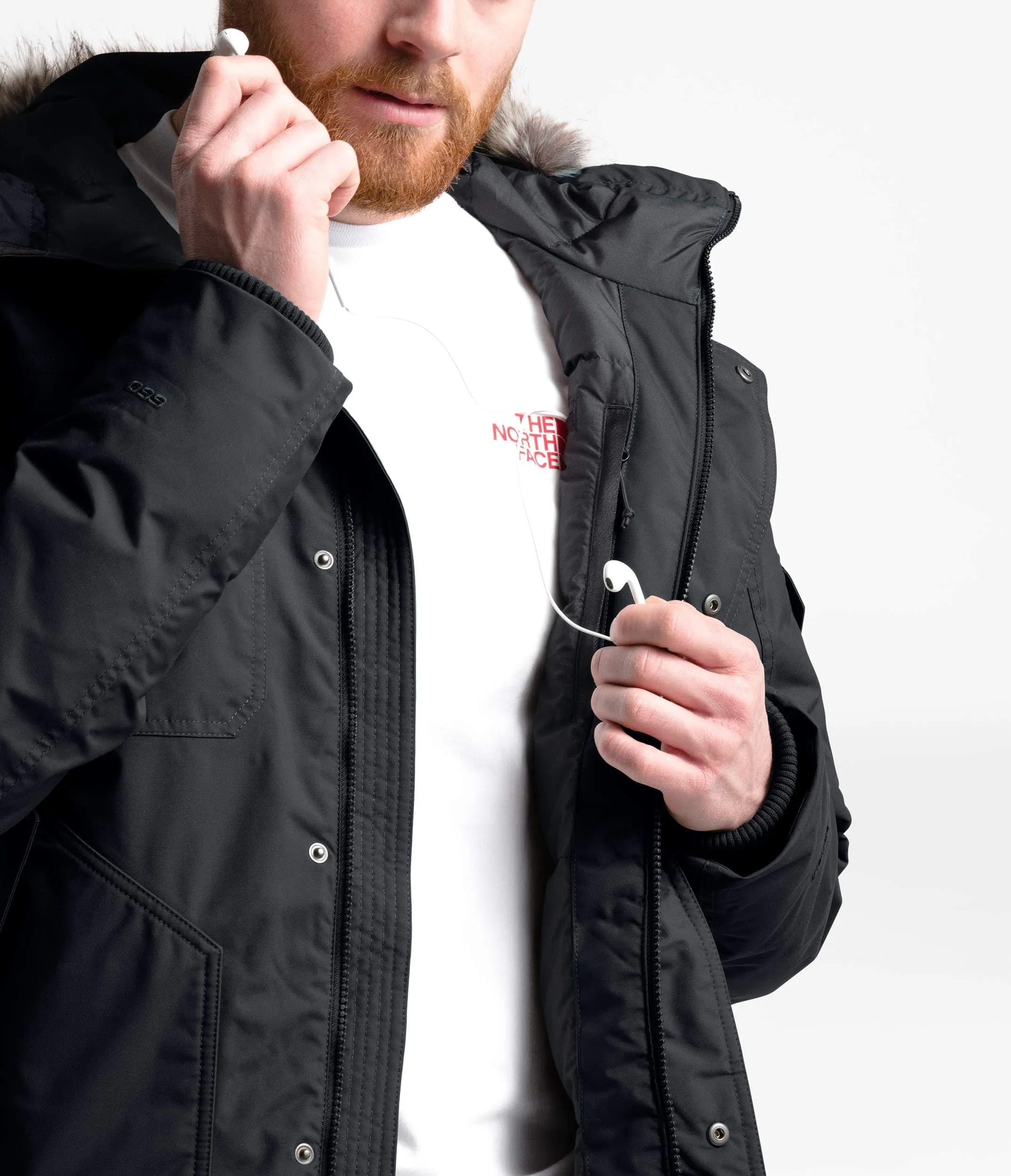 The North Face Men's Gotham Jacket III, TNF Black/TNF Black, Large