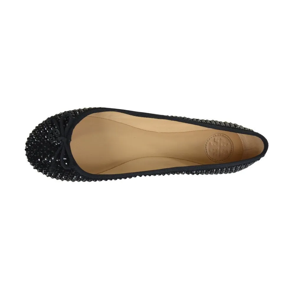 Tory Burch Chelsea Crystal Bling Ballet Soho Lux Flats