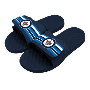 Winnipeg Jets Stripes Slides